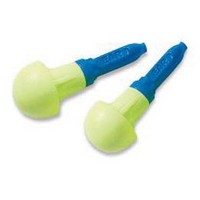 3M (formerly Aearo) 318-1004 3M Multiple Use E-A-R Push-Ins Mushroom Shaped E-A-Rform Foam Uncorded Earplugs (1 Pair Per Poly Ba